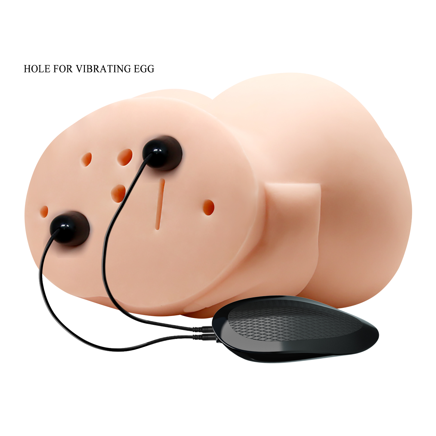 Masturbator Crazy Bull Realistic Vagina&Ass, Multispeed, TPR, Natural, 3.1 kg, #6, Erotic24.ro