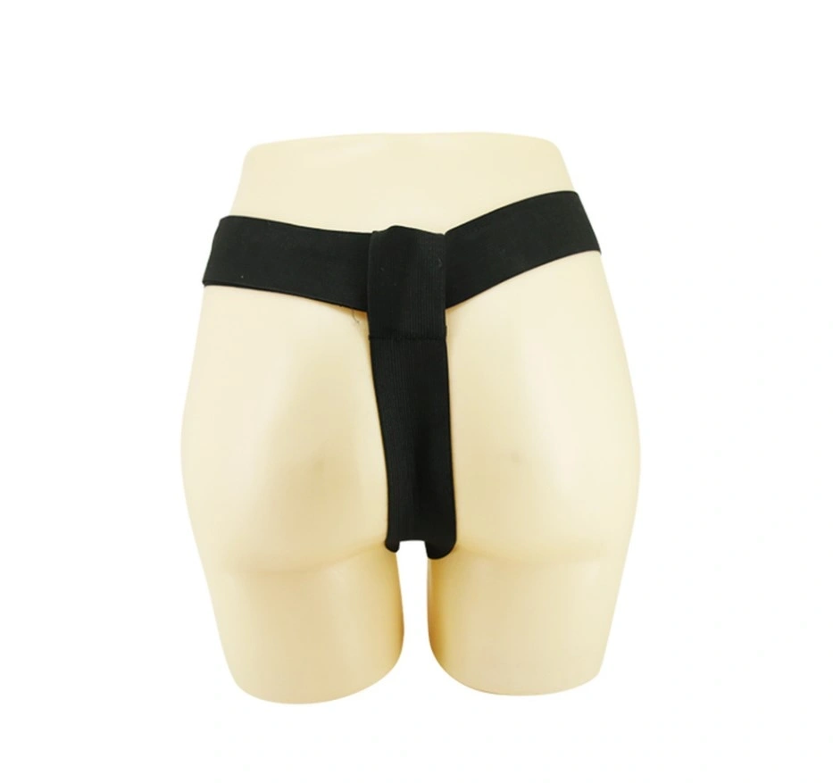 Strap-On Ultra Passionate Harness cu Dildo Curbat din Silicon, Negru, 15.8 cm, #3, Erotic24.ro