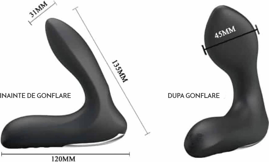 Pretty Love Leonard Stimulator Prostata, #4, Erotic24.ro