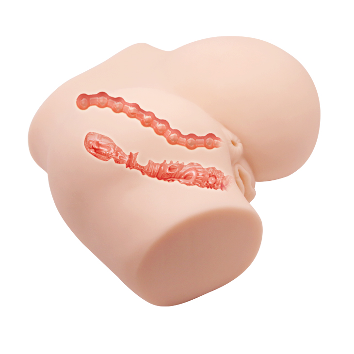 Masturbator Crazy Bull Double Pleasure Pussy&Ass, Multispeed, TPR, Natural, 2.2 kg, #4, Erotic24.ro