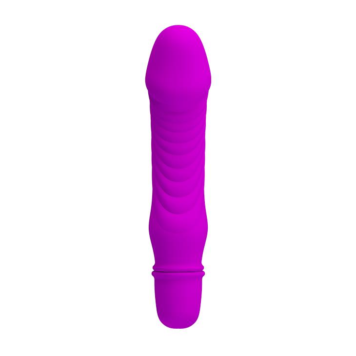 Vibrator Pretty Love Stev, 10 Moduri Vibratii, Silicon, Mov, 13.5 cm, #4, Erotic24.ro
