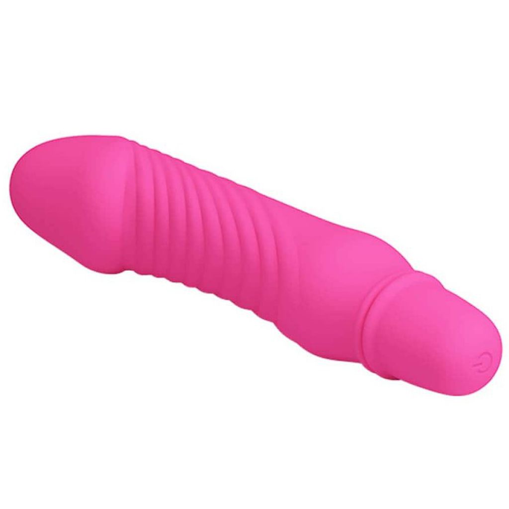 Vibrator Pretty Love Stev, 10 Moduri Vibratii, Silicon, Roz, 13.5 cm, #3, Erotic24.ro
