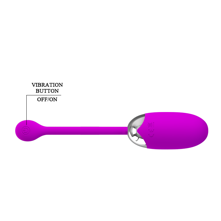 Ou Vibrator Brook 12 Moduri Vibratii, Silicon, USB, Mov, Nr. 4, Erotic24.ro