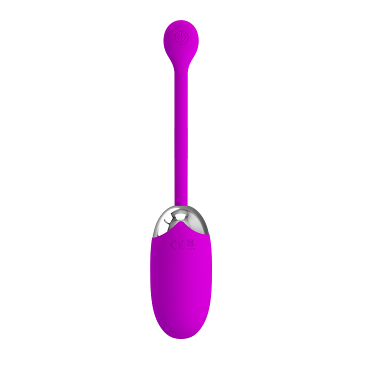 Ou Vibrator Brook 12 Moduri Vibratii, Silicon, USB, Mov, Nr. 2, Erotic24.ro