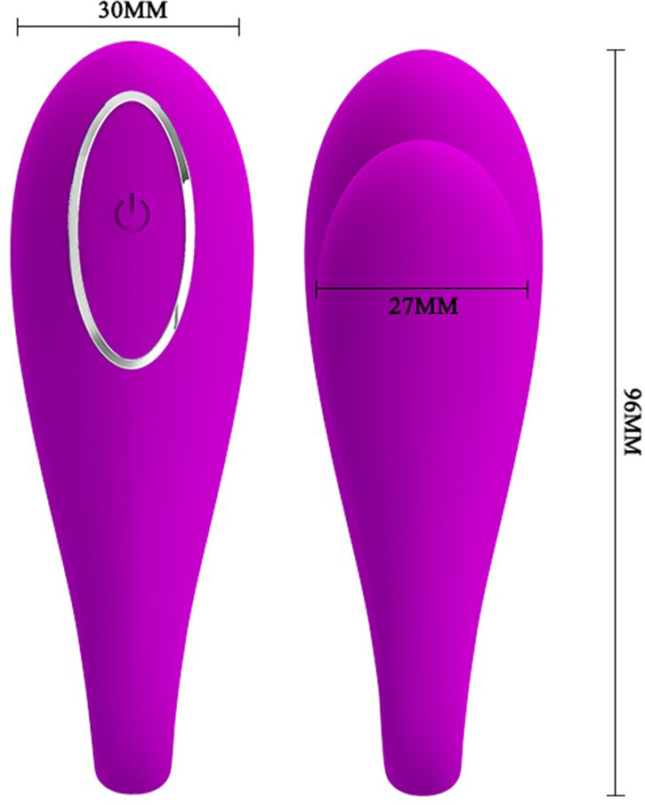 Vibrator cu telecomanda Algernon Pretty Love, Nr. 3, Erotic24.ro