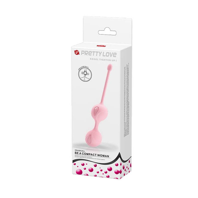 Bile Vaginale Kegel Tighten Up Balls Silicon Roz Pretty Love, Nr. 5, Erotic24.ro