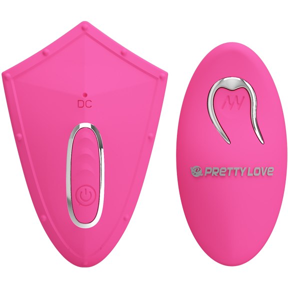 Vibrator G-spot Walker Remote Control 12 Moduri Vibratii Silicon USB Roz 9.5 cm, #3, Erotic24.ro