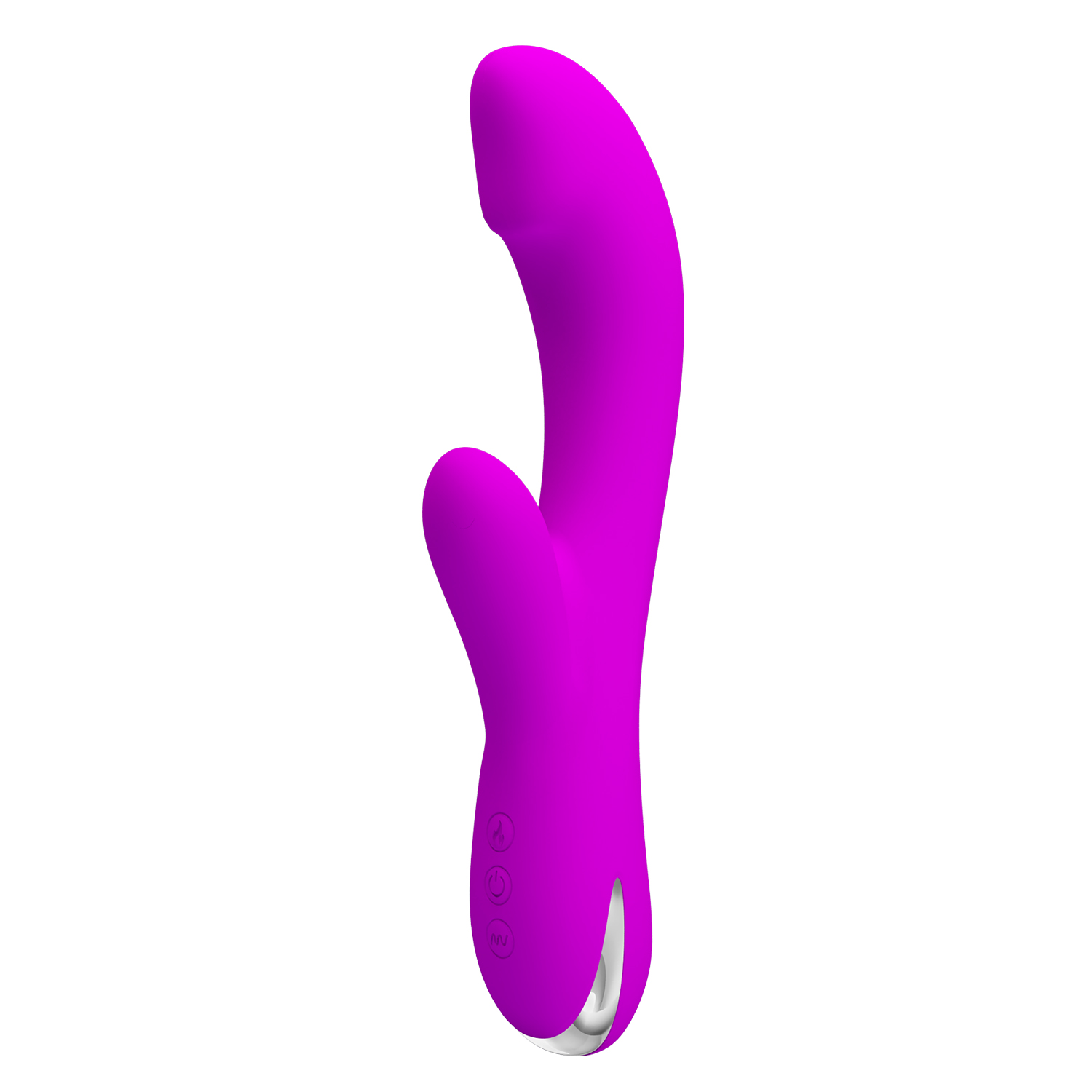 Vibrator Pretty Love Cornelius, 12 Moduri Vibratii, Functie Incalzire, Silicon, Mov, 21.2 cm, #3, Erotic24.ro