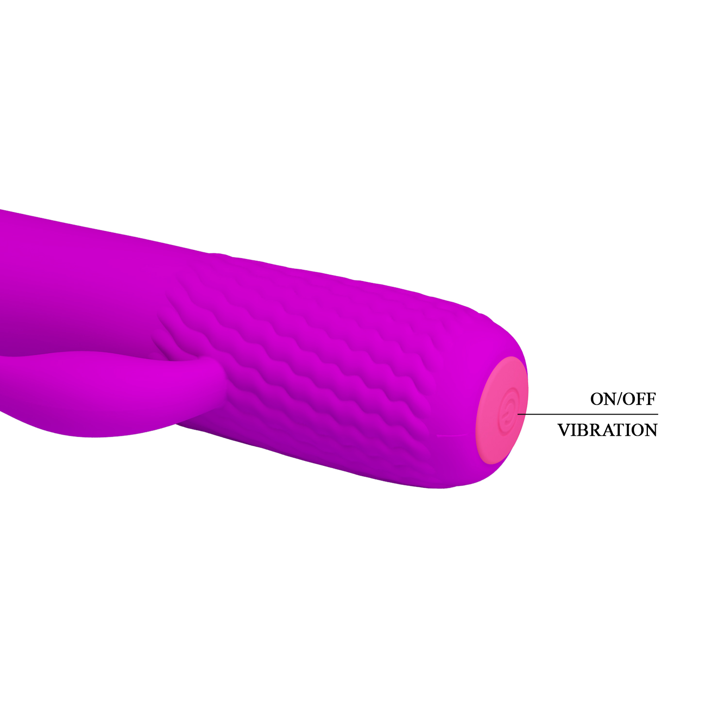 Vibrator Pretty Love Omar, 12 Moduri Vibratii, Silicon, USB, Mov, 15 cm, Nr. 5, Erotic24.ro