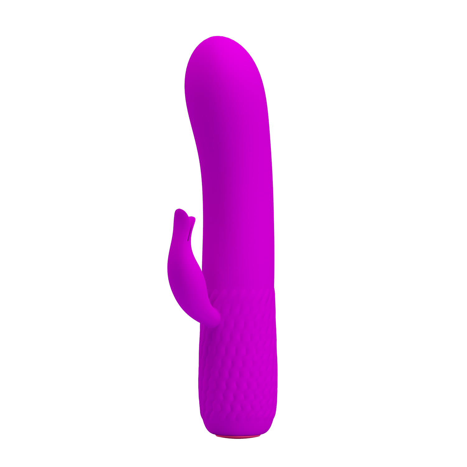 Vibrator Pretty Love Omar, 12 Moduri Vibratii, Silicon, USB, Mov, 15 cm, Nr. 2, Erotic24.ro