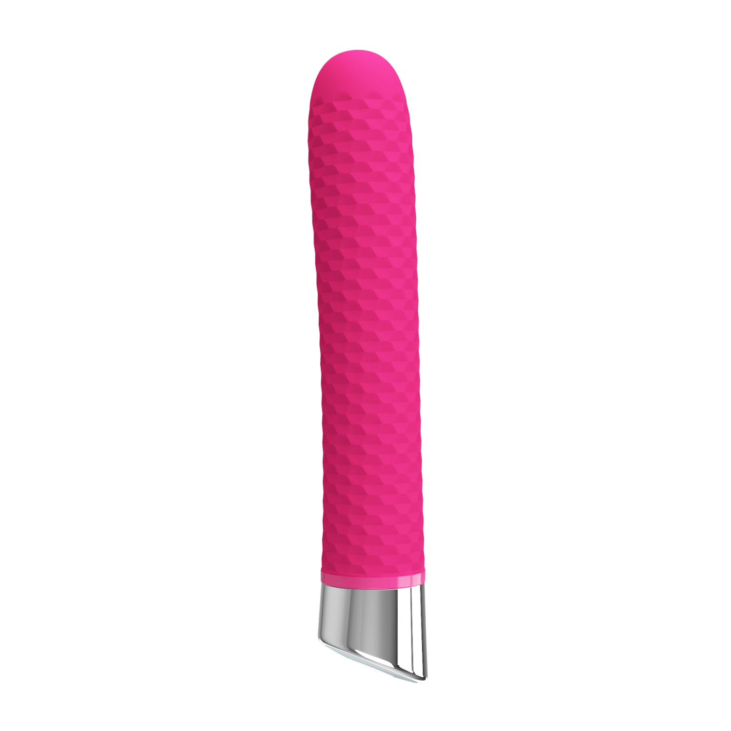 Vibrator Pretty Love Reginald, 12 Moduri Vibratii, Silicon, Roz, 16.7 cm, Nr. 7, Erotic24.ro