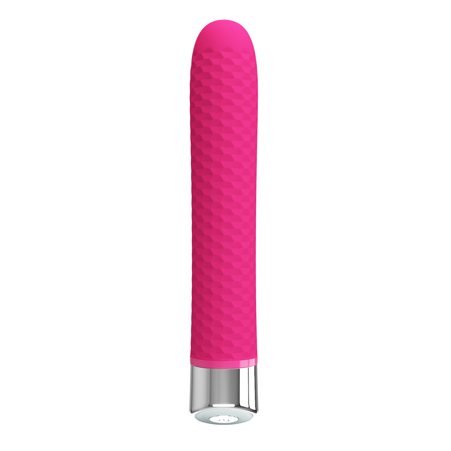 Vibrator Pretty Love Reginald, 12 Moduri Vibratii, Silicon, Roz, 16.7 cm, Nr. 2, Erotic24.ro