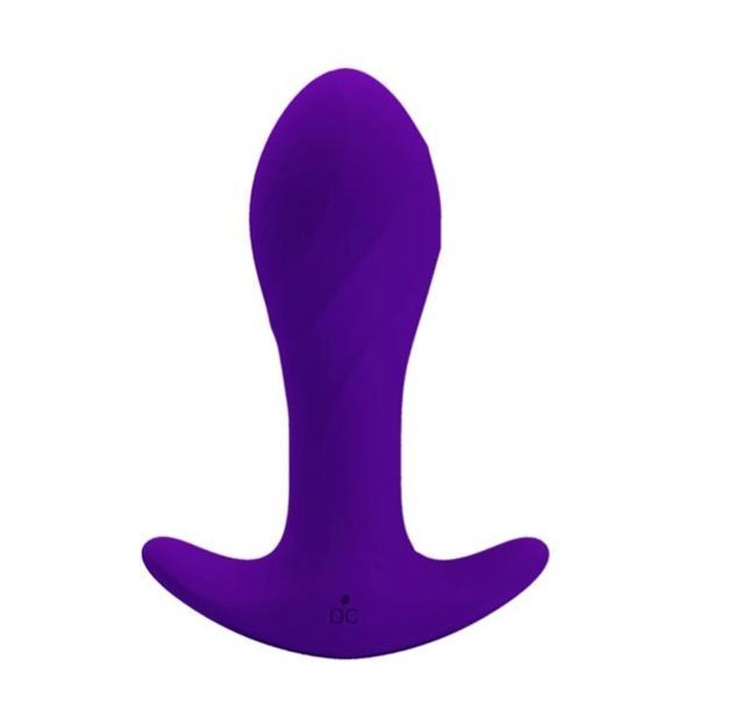 Vibrator Anal Pretty Love Morton, 12 Moduri Vibratii, Silicon, USB, Mov, 10.4 cm