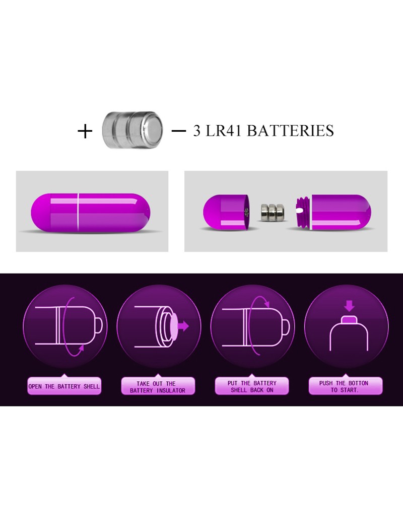 Vibrator Maxwell Fingering Silicon Mov 8.2 cm , #6, Erotic24.ro