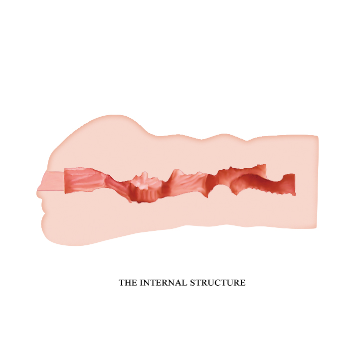 Masturbator Crazy Bull Mavis, TPR, Natural, 15.2 cm, #4, Erotic24.ro