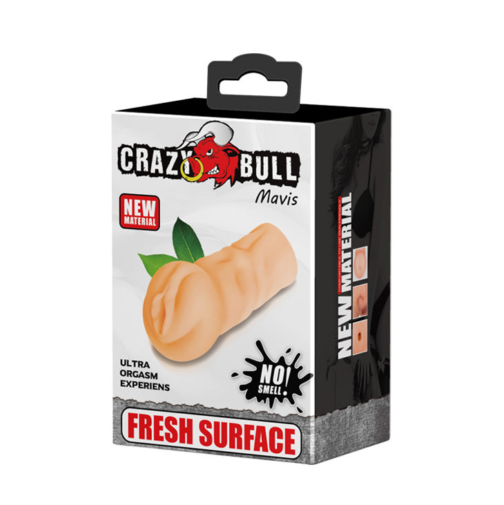 Masturbator Crazy Bull Mavis, TPR, Natural, 15.2 cm, #6, Erotic24.ro