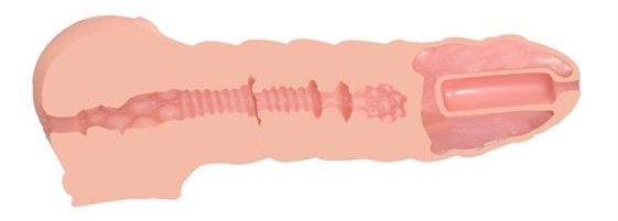 Prelungitor Penis Masturbator Crazy Bull Stronger Man Natural, #4, Erotic24.ro