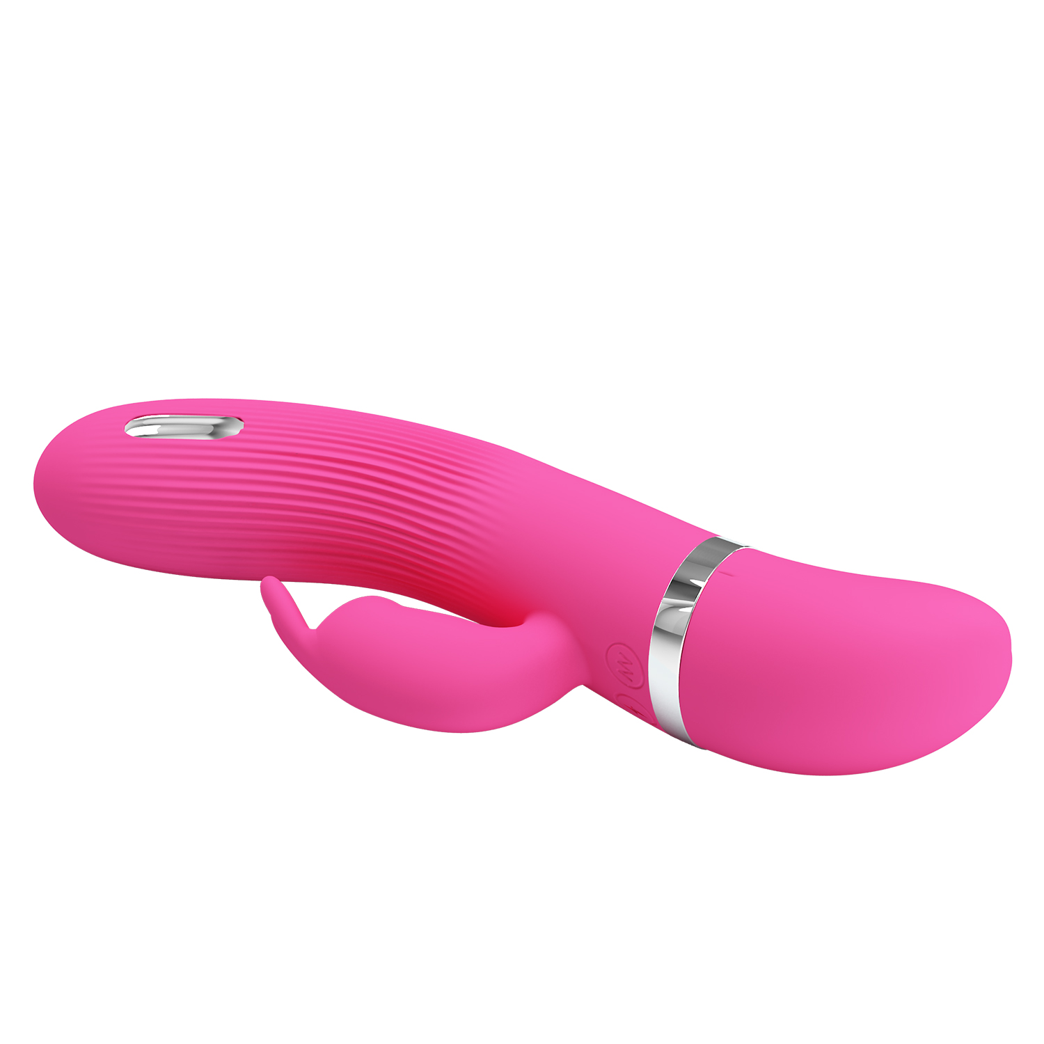 Vibrator Pretty Love Ingram Electric Shock, 7 Moduri Vibratii, Silicon, Roz, 19.2 cm, #4, Erotic24.ro