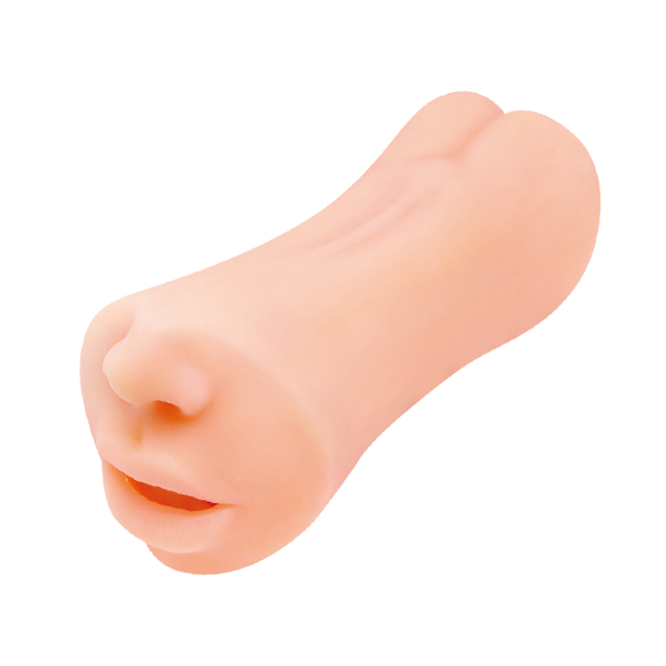 Masturbator Pussy&Mouth Crazy Bull Gemini, TPR, Natural, 19 cm, #2, Erotic24.ro