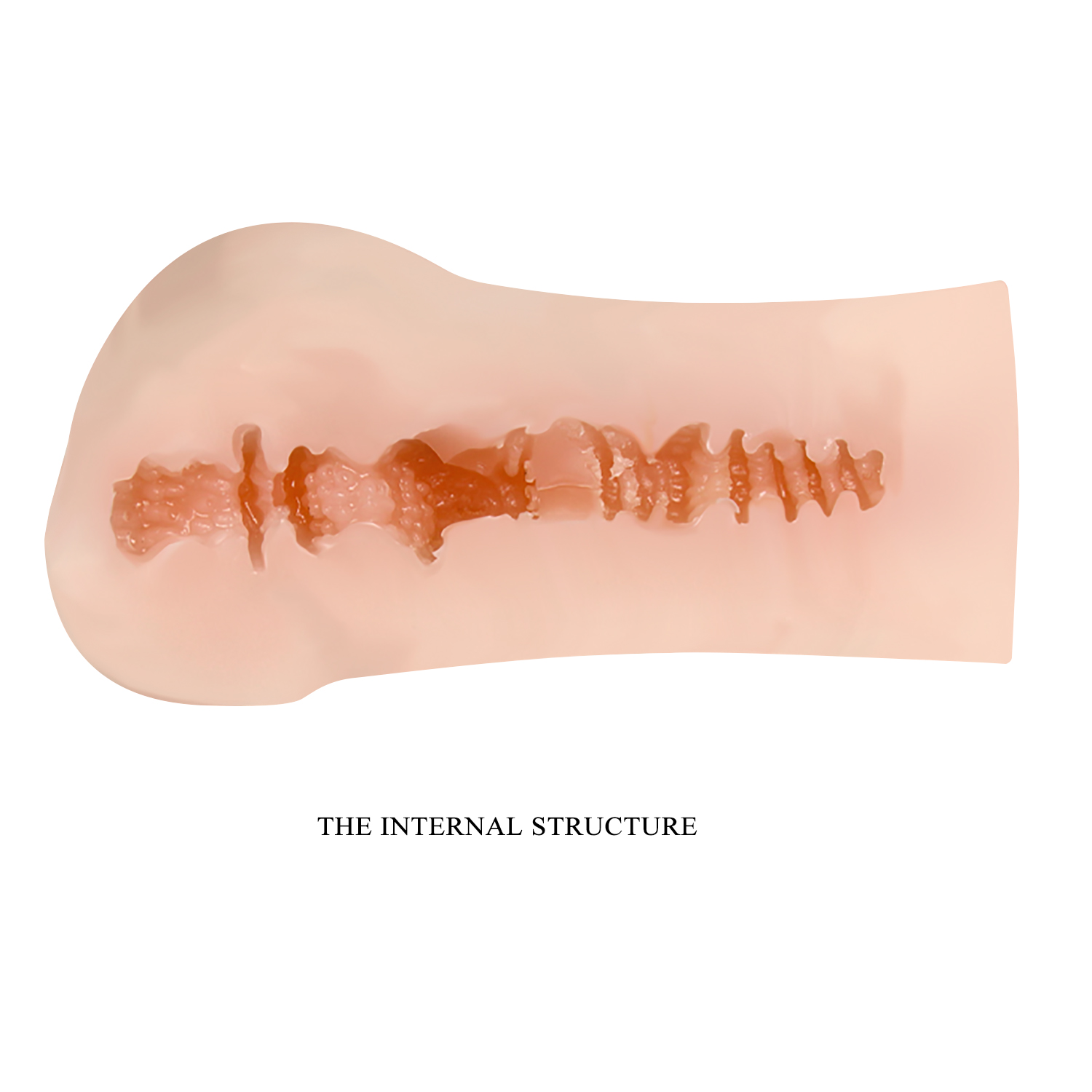 Masturbator Vagin Crazy Bull Modesty, TPR, Natural, 14.6 cm, #7, Erotic24.ro