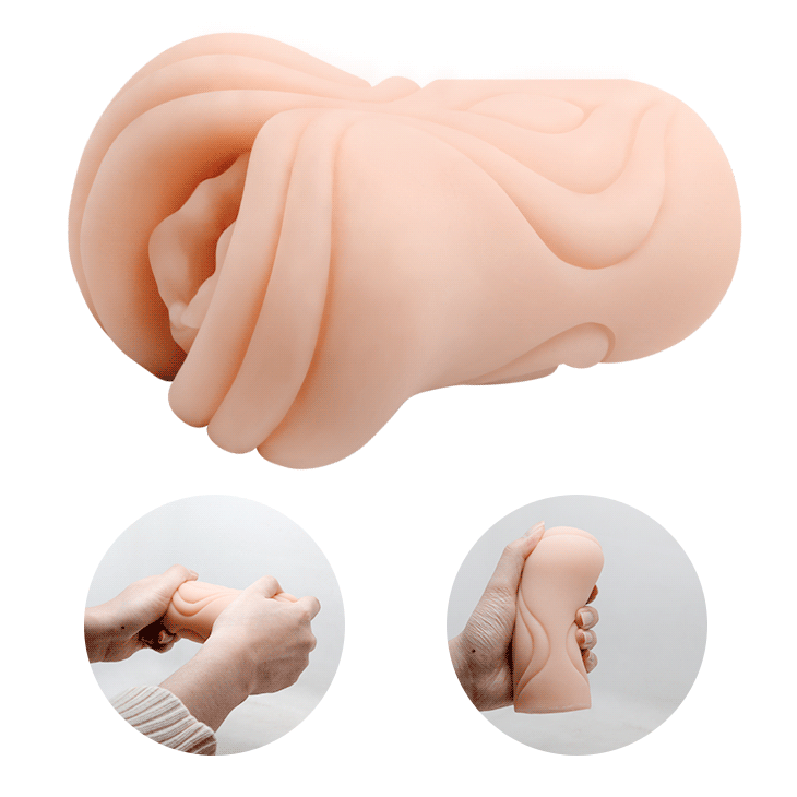 Masturbator Crazy Bull Louise, TPR, Natural, 14 cm, Nr. 6, Erotic24.ro