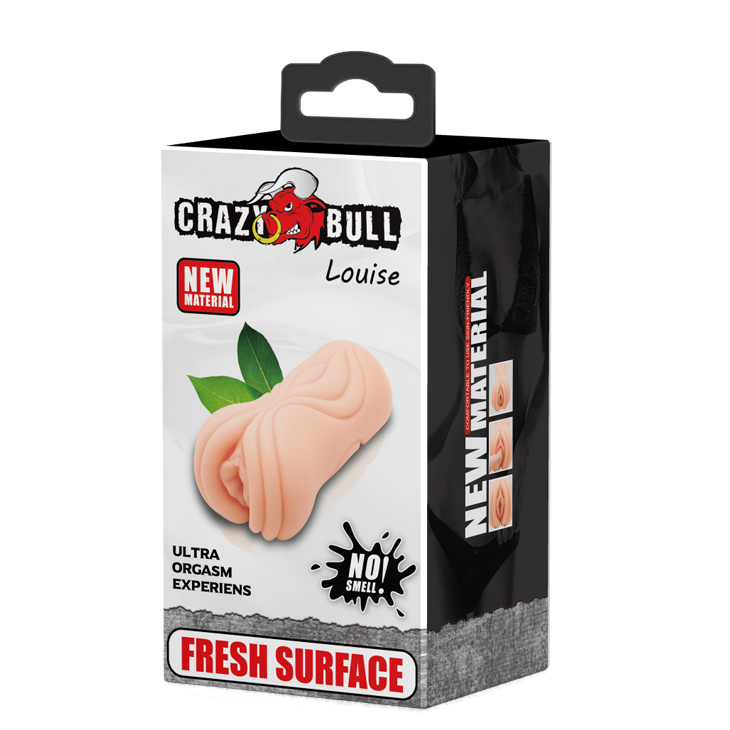 Masturbator Crazy Bull Louise, TPR, Natural, 14 cm, Nr. 7, Erotic24.ro