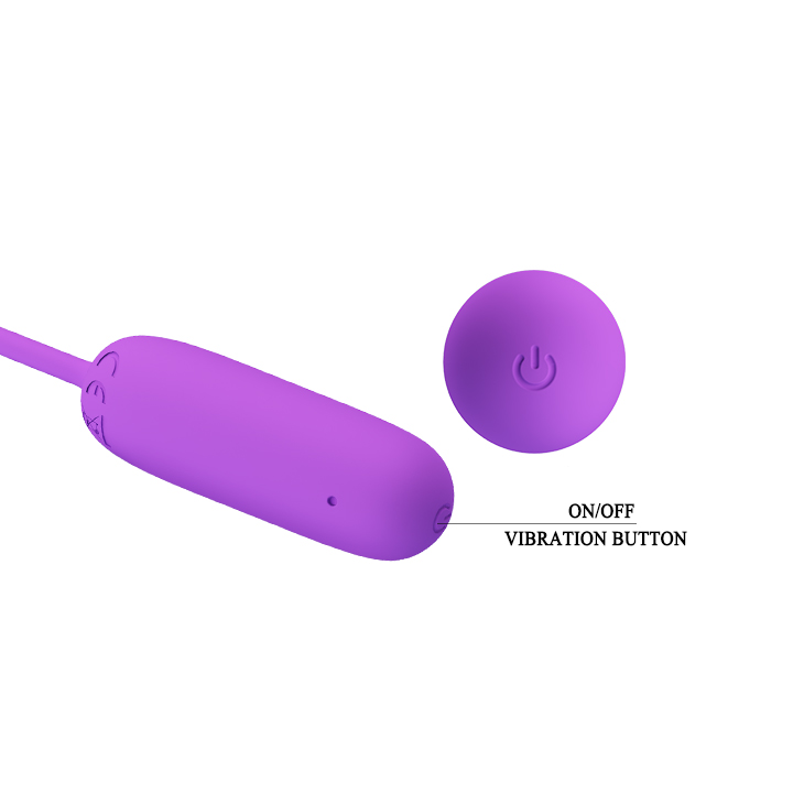 Ou Vibrator Joyce, 12 Moduri Vibratii, Silicon, USB, Violet, 18 cm, Nr. 4, Erotic24.ro