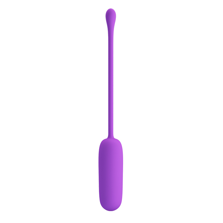 Ou Vibrator Joyce, 12 Moduri Vibratii, Silicon, USB, Violet, 18 cm, Nr. 2, Erotic24.ro