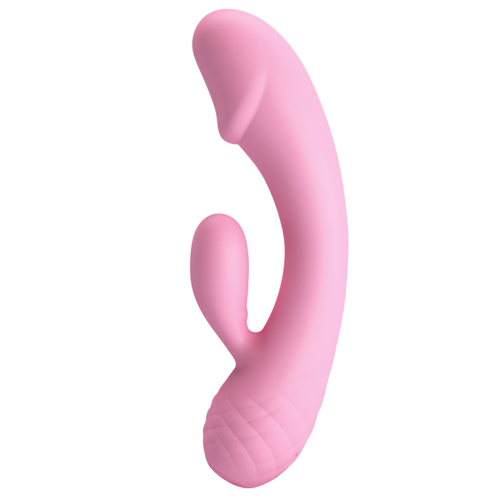 Vibrator Pretty Love Ron, 12 Moduri Vibratii, Silicon Super Soft, Roz, 17.5 cm, #2, Erotic24.ro