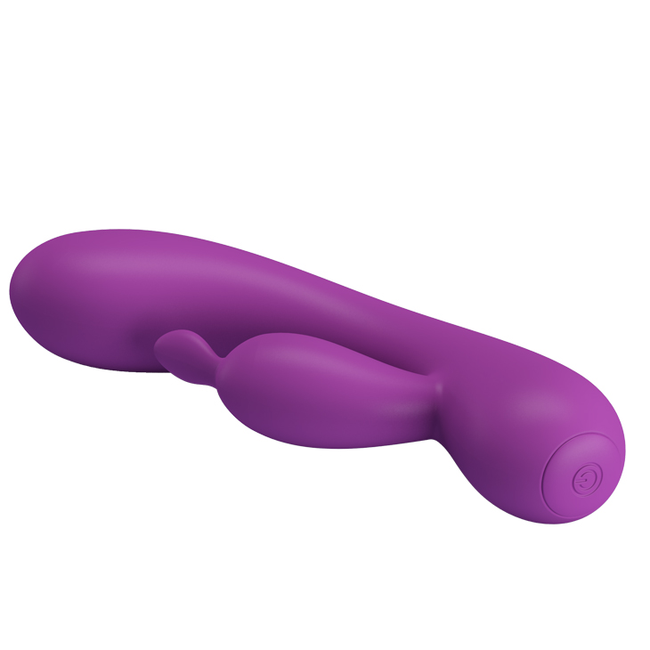 Vibrator Pretty Love Grace, 12 Moduri Vibratii, Silicon Super Soft, Mov, 16.5 cm, #4, Erotic24.ro