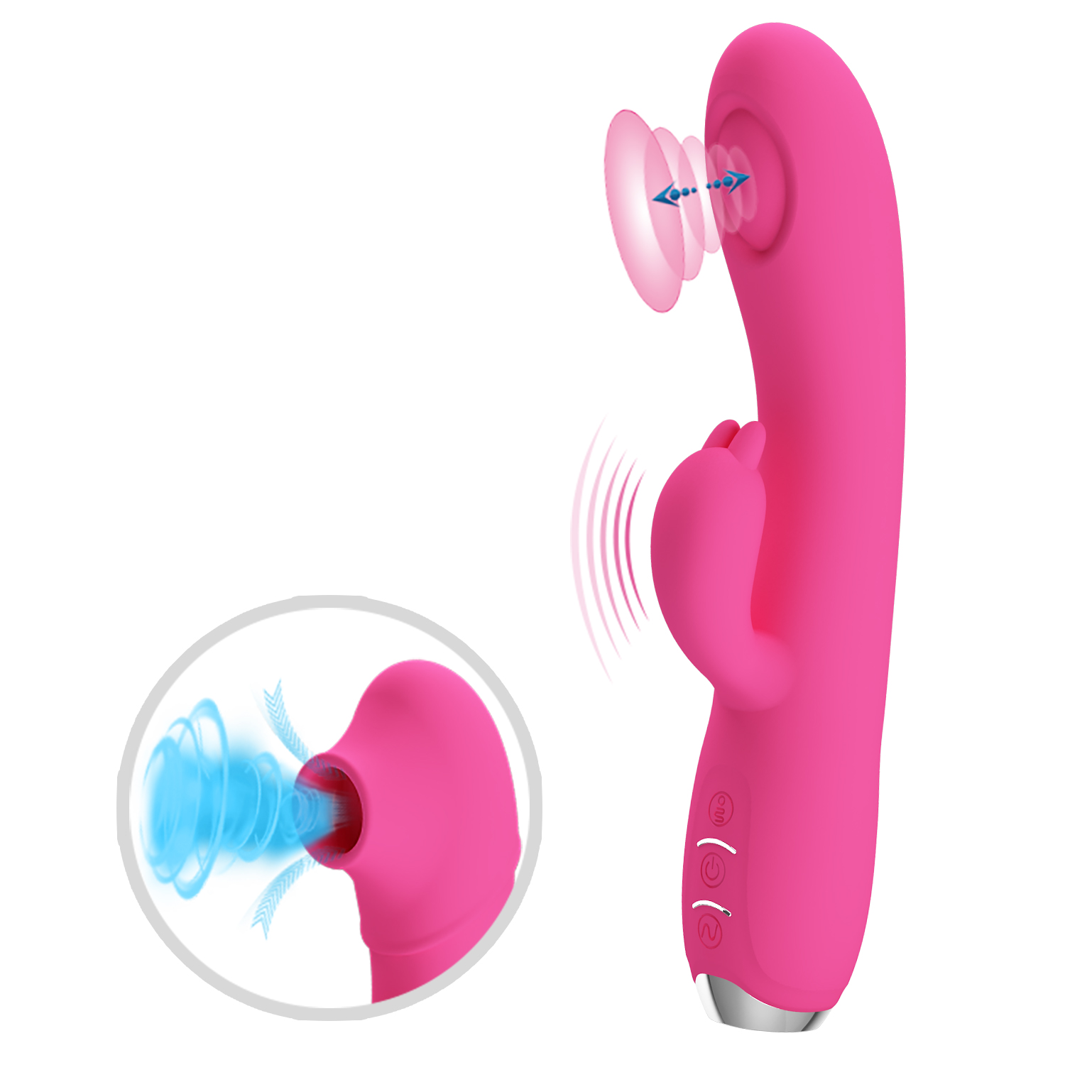 Vibrator Regina Vibrating&Tapping&Suckin in SexShop KUR Romania