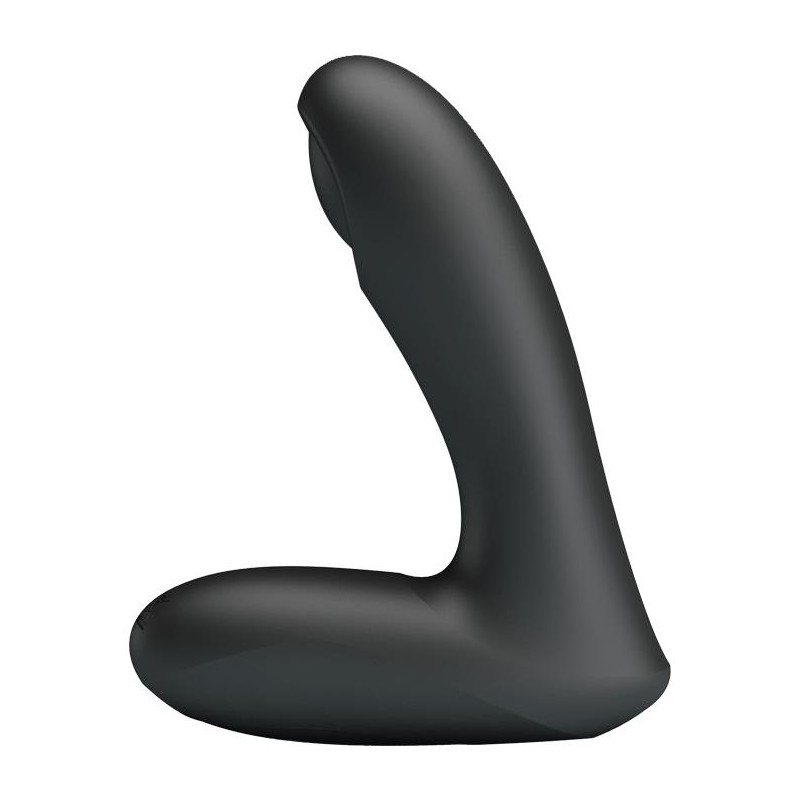 Stimulator Anal Archenemy 12 Moduri Vibratii, Silicon, USB, Negru, 12.1 cm, #2, Erotic24.ro