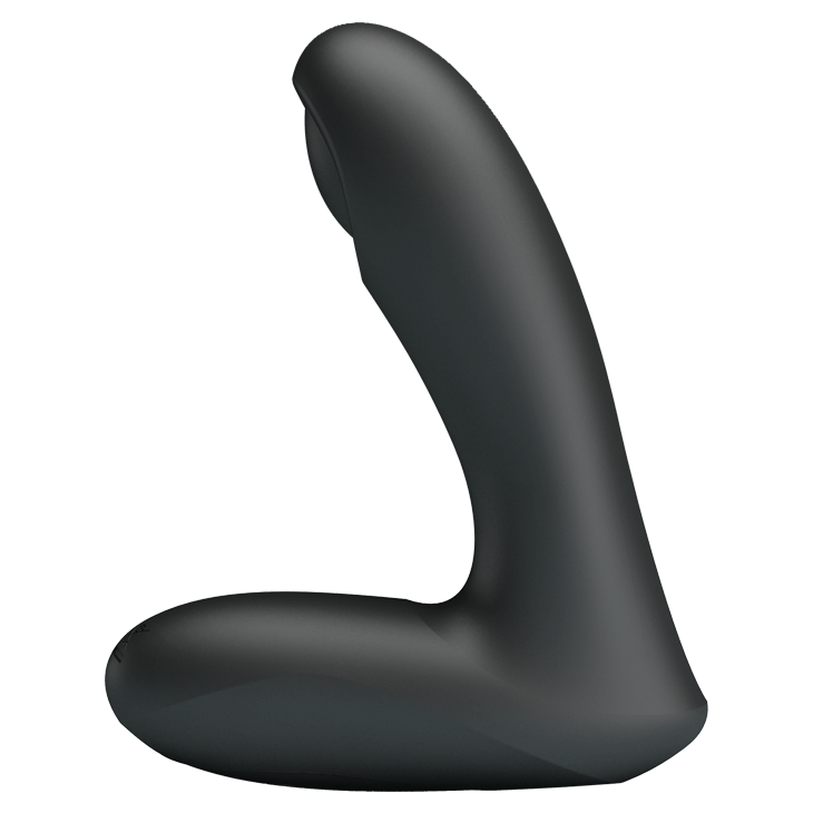 Stimulator Anal Archenemy 12 Moduri Vibratii, Silicon, USB, Negru, 12.1 cm, #8, Erotic24.ro