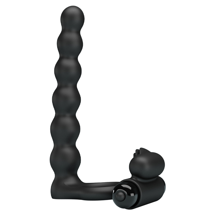 Inel Penis Hercules III, 10 Moduri Vibratii, Silicon, Negru, Nr. 2, Erotic24.ro