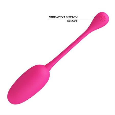 Ou Vibrator Knucker, 12 Moduri Vibratii, Silicon, USB, Roz, #3, Erotic24.ro