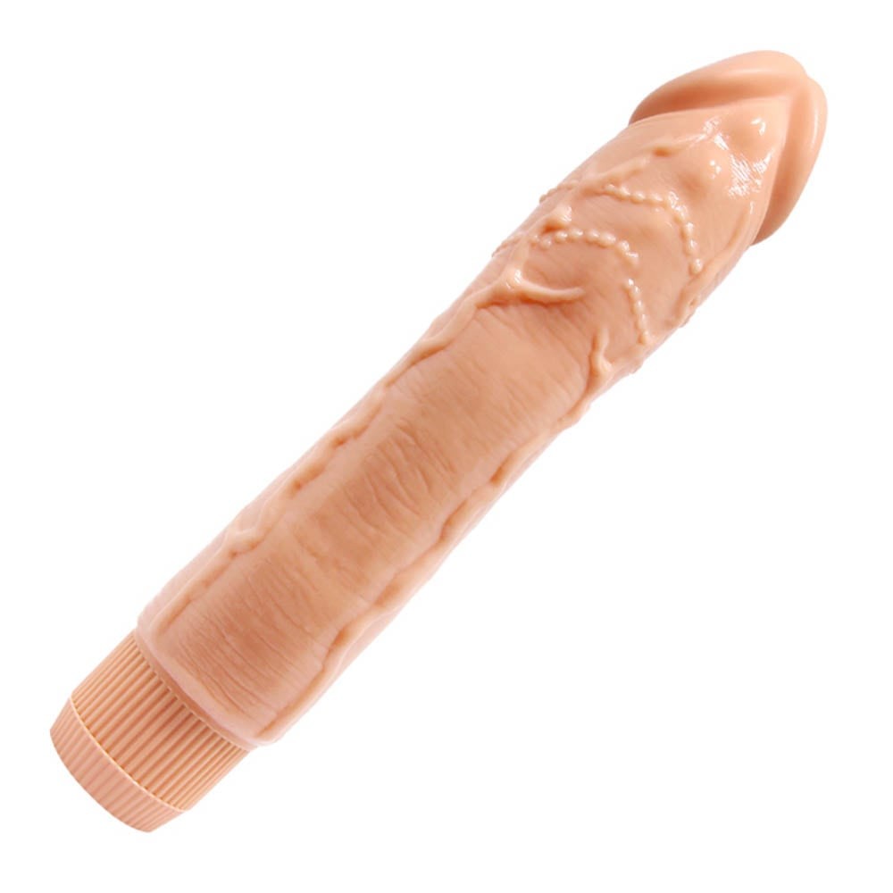Vibrator Realist Barbara Classic Jelly Multispeed Natural 24 cm, #2, Erotic24.ro
