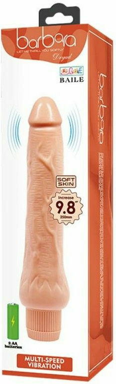 Vibrator Realist Dryad, Multispeed, Natural, 25 cm , #4, Erotic24.ro