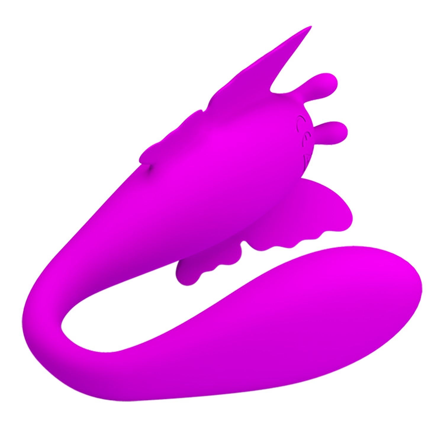 Vibrator Pretty Love Chimera, 12 Moduri Vibratii, Silicon, USB, Mov, #4, Erotic24.ro