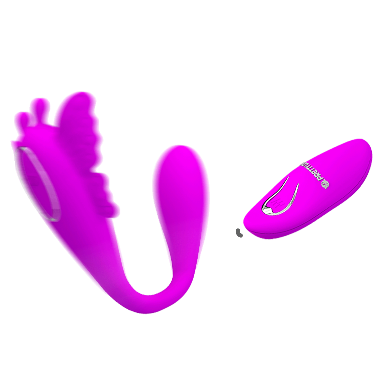 Vibrator Pretty Love Chimera, 12 Moduri Vibratii, Silicon, USB, Mov, #7, Erotic24.ro