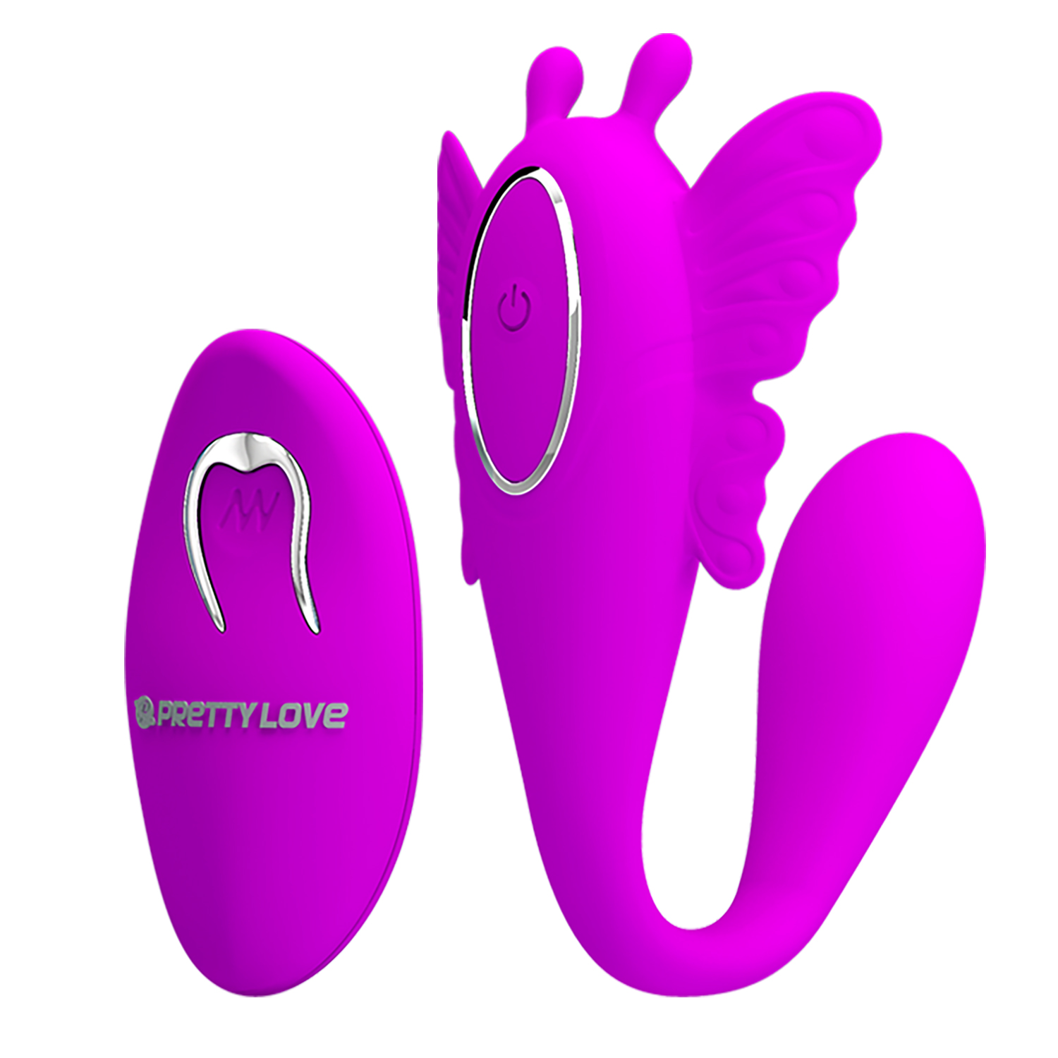 Vibrator Pretty Love Chimera, 12 Moduri Vibratii, Silicon, USB, Mov, #2, Erotic24.ro