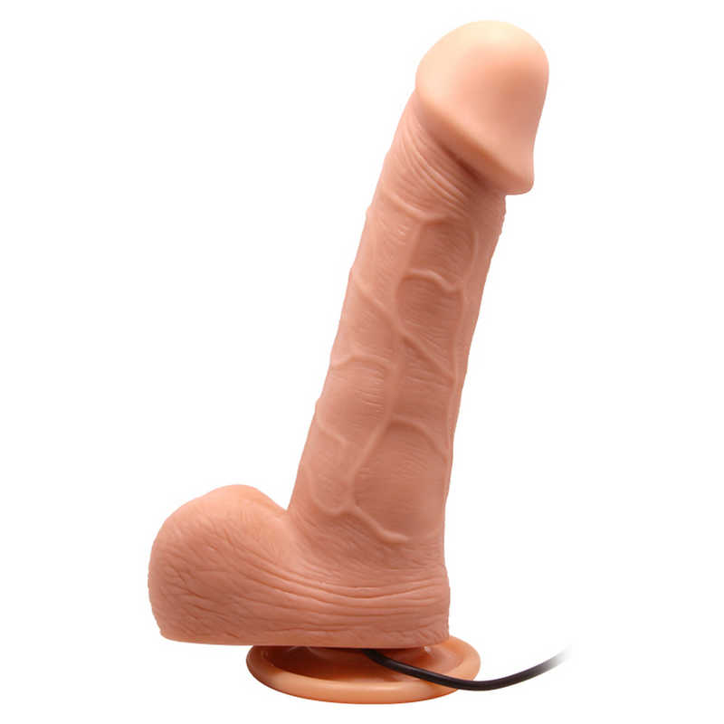 Vibrator Realist Ken Multispeed Rotativ Natural 21 cm, #2, Erotic24.ro
