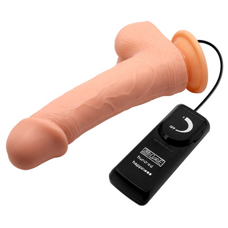 Vibrator Realist Ken Multispeed Rotativ Natural 21 cm, #3, Erotic24.ro