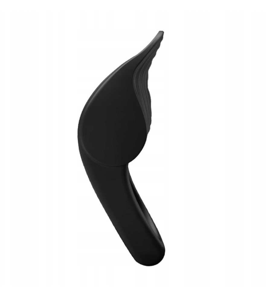 Inel de Penis Susanna, 10 Moduri Vibratii, Silicon, USB, Negru , Nr. 3, Erotic24.ro