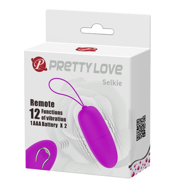 Ou Vibrator Selkie, 12 Moduri Vibratii, Remote Control, ABS, Mov, #5, Erotic24.ro