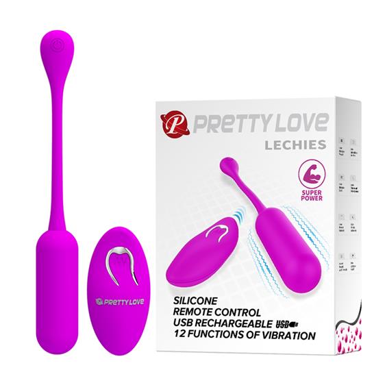 Ou Vibrator Lechies, 12 Moduri Vibratii, Silicon, USB,  Mov, #5, Erotic24.ro