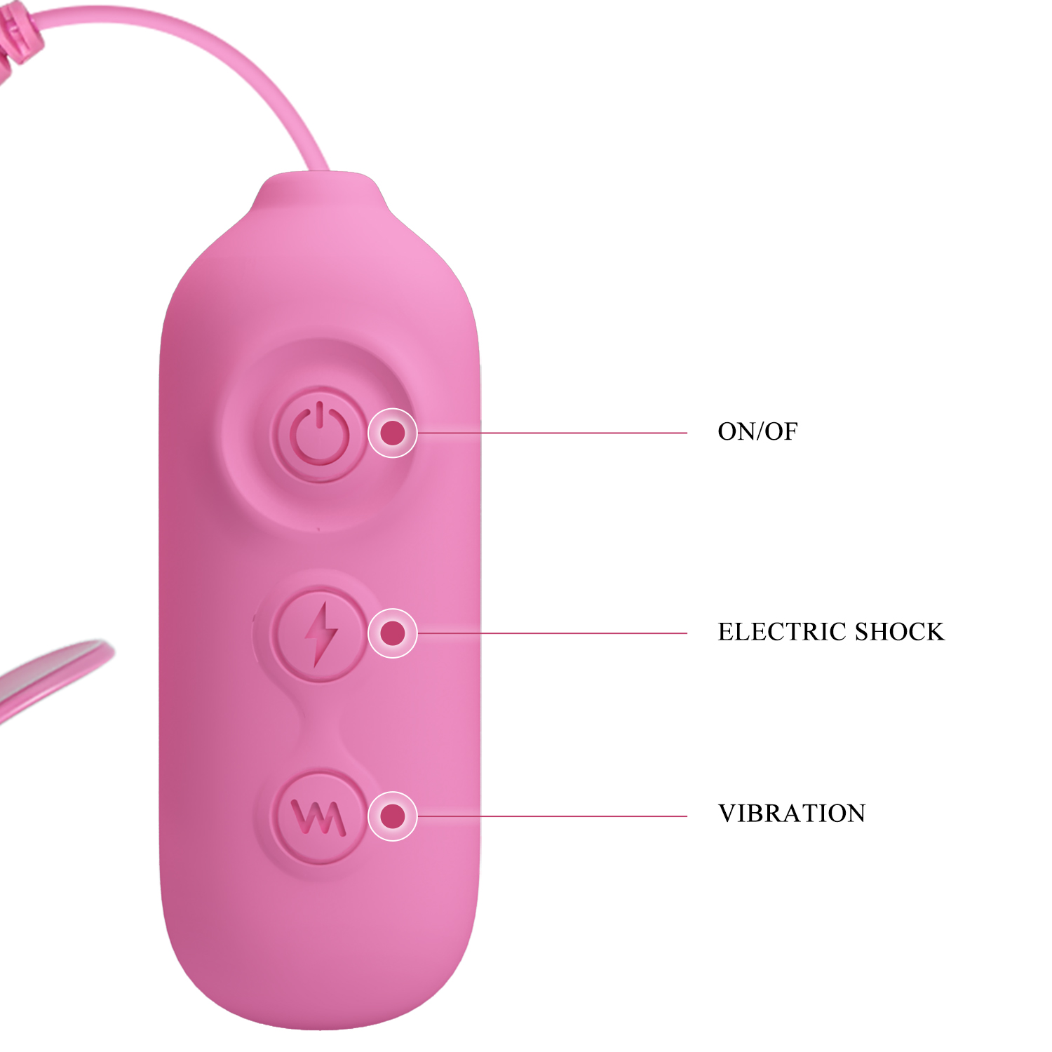 Clame Sfarcuri Pretty Love Vibro Nipple Clips, 3 Moduri Electrostimulare, 7 Moduri Vibratii, USB, #8, Erotic24.ro