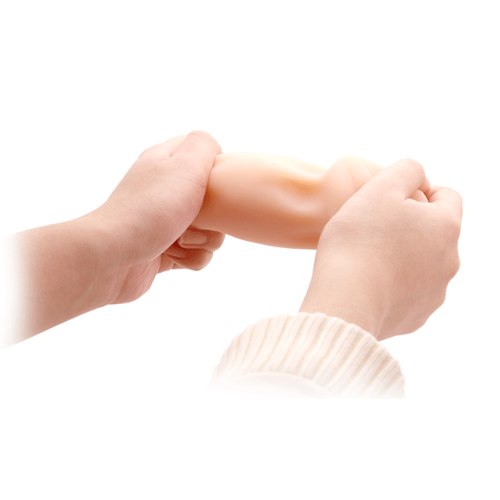 Masturbator Crazy Bull Ruby, Multispeed, Soft Skin, Natural, 14 cm, Nr. 13, Erotic24.ro