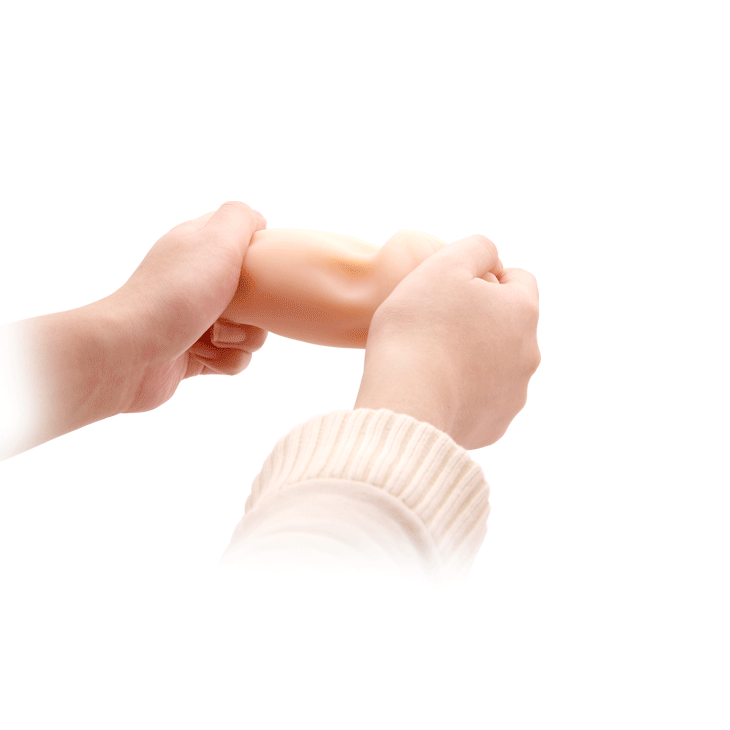 Masturbator Crazy Bull Ruby, Multispeed, Soft Skin, Natural, 14 cm, Nr. 16, Erotic24.ro