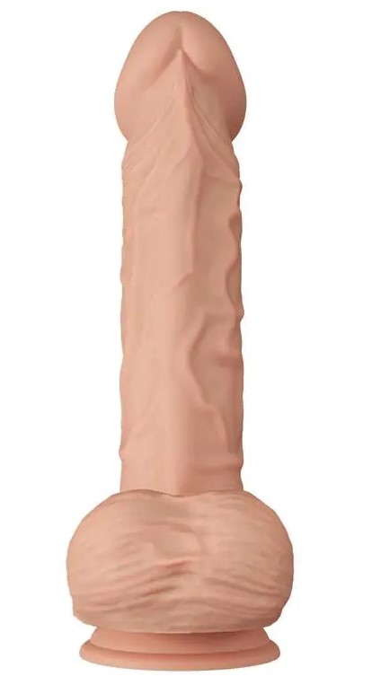 Dildo Realist Beautiful Bergrisi LifeLike Skin, Natural, 26.5 cm, #4, Erotic24.ro