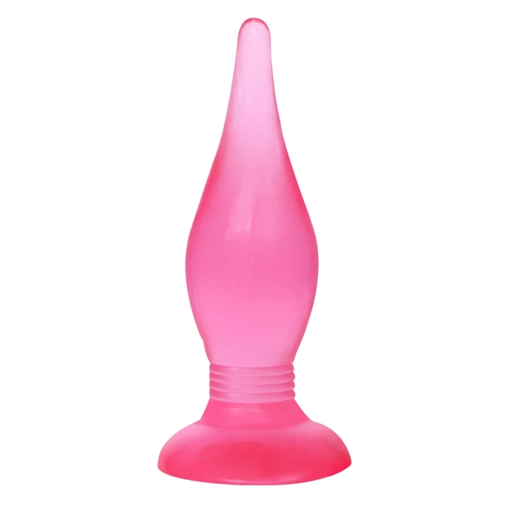 Dop Anal Jolly cu ventuza, PVC, Roz, 14. in SexShop KUR Romania